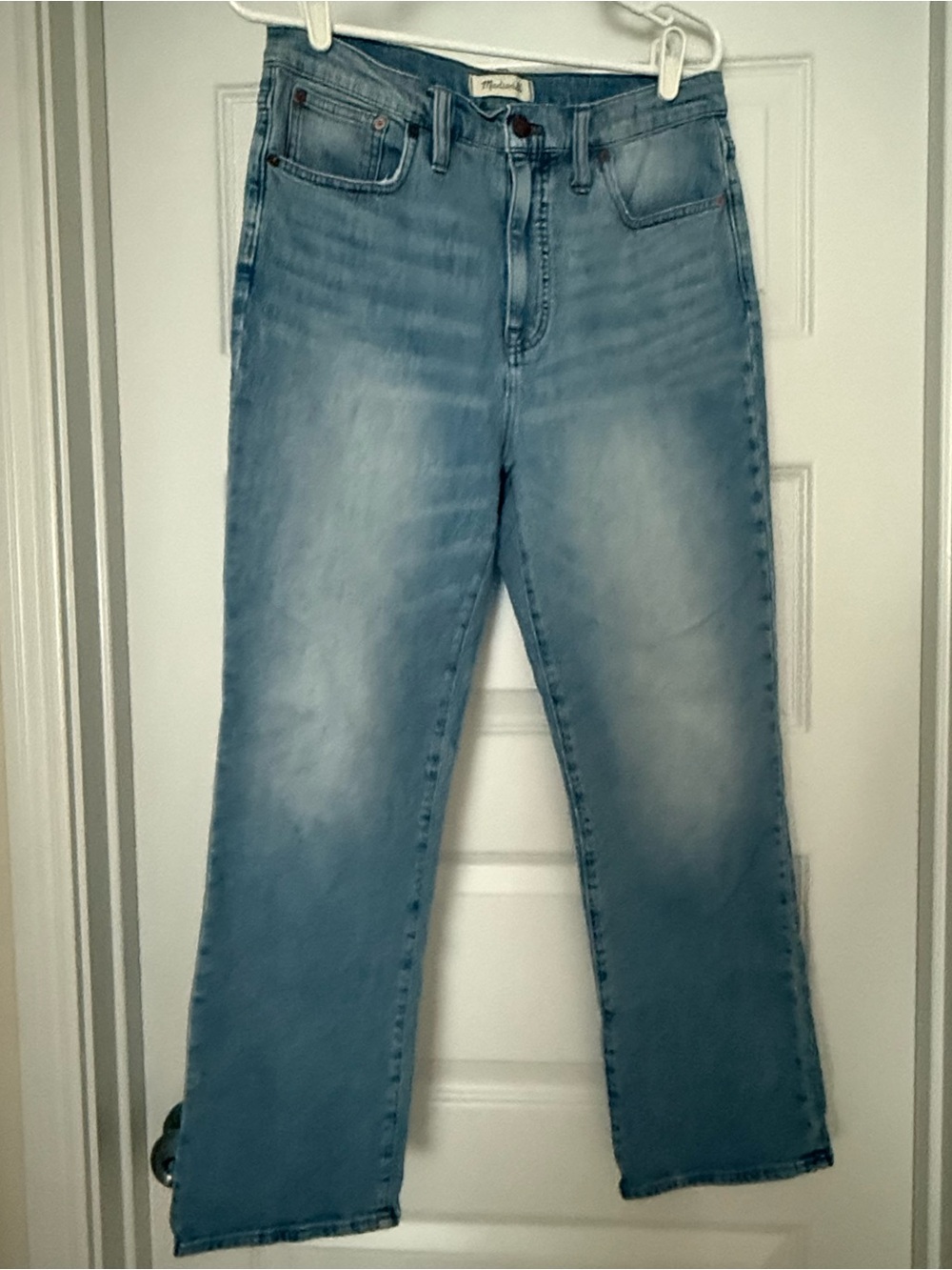 Madewell Slim Demi Boot Jeans, Size 29